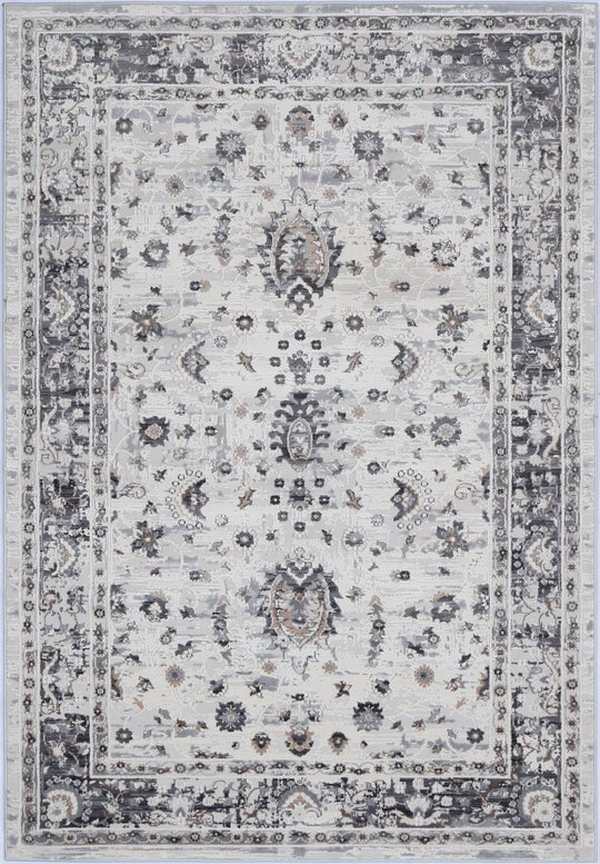 Expressions Grey Modern Rug -EX01