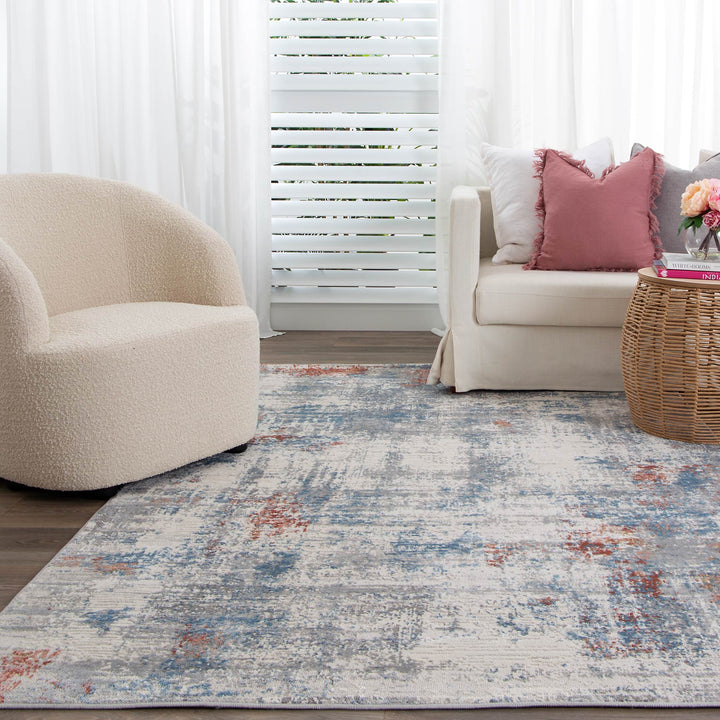 Expressions Grey Multi Modern Rug - EX02