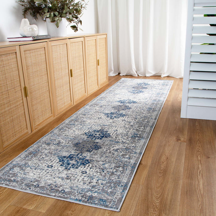 Expressions Navy Blue Oriental Rug - EX05