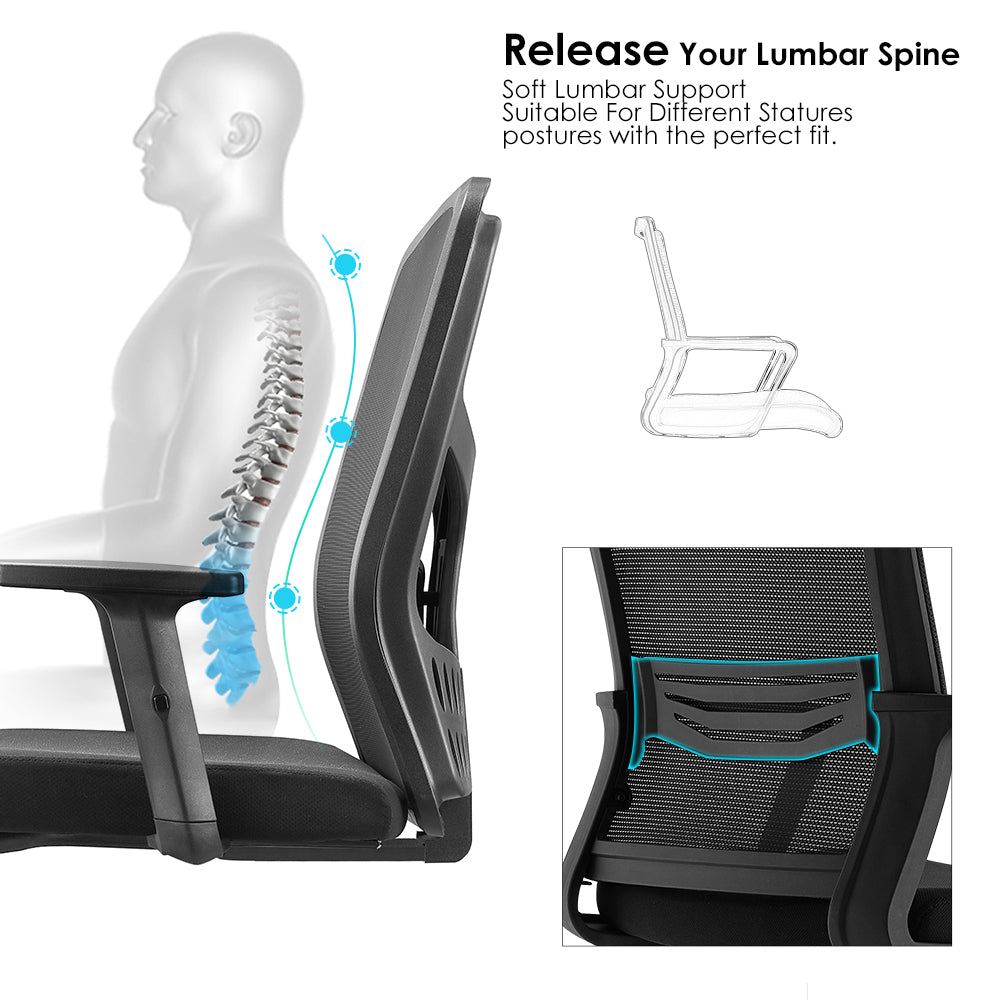 Emma Conference Room Chair With Lumbar Support - DLB Furniture