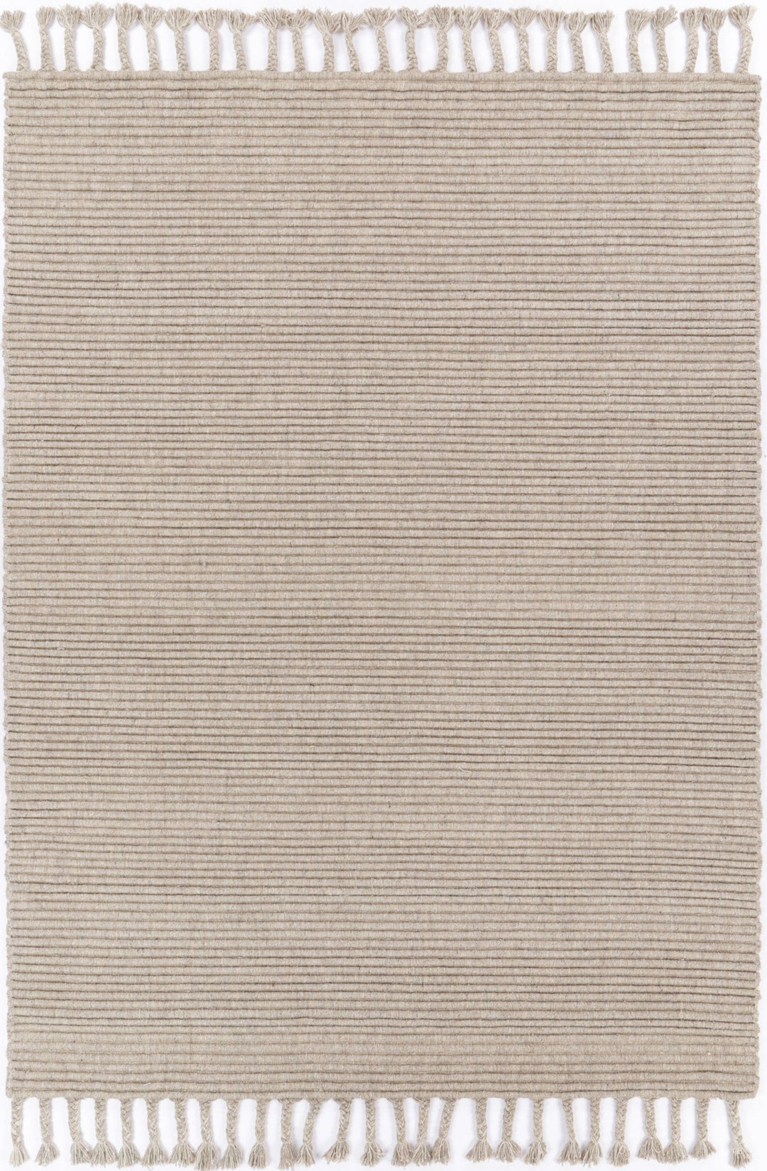 Goa Textured Wool Blend Ash Rug - DLB Furniture