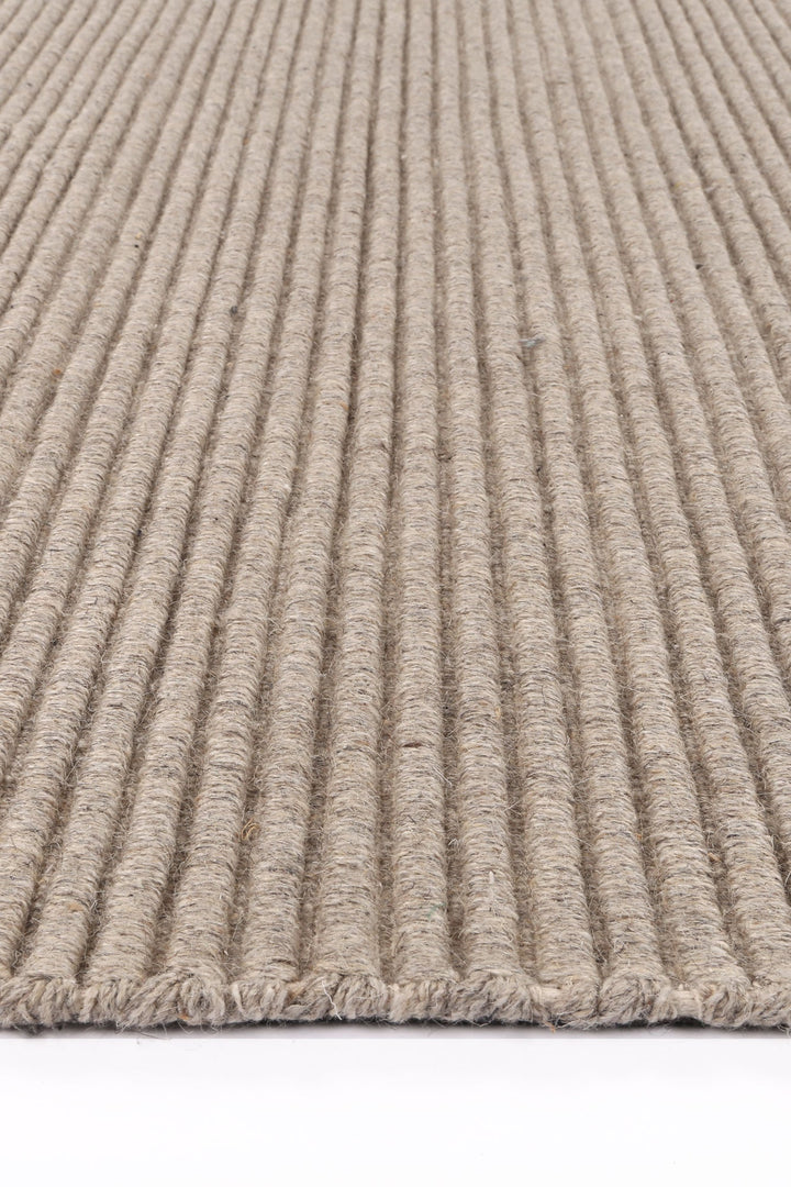 Goa Textured Wool Blend Ash Rug - DLB Furniture