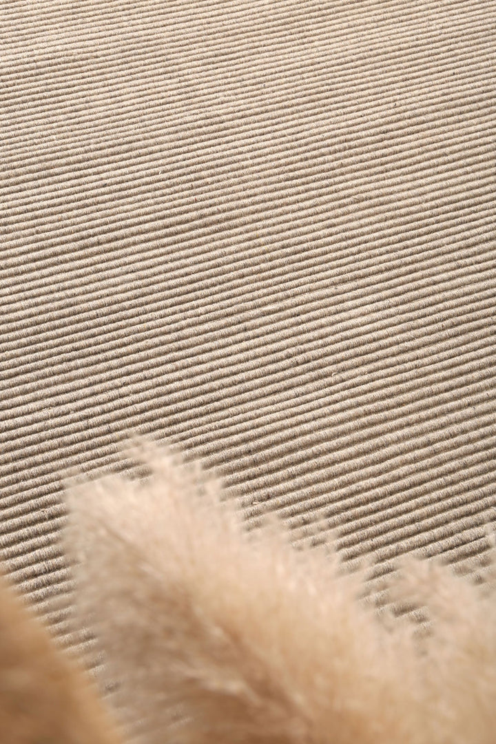 Goa Textured Wool Blend Ash Rug - DLB Furniture