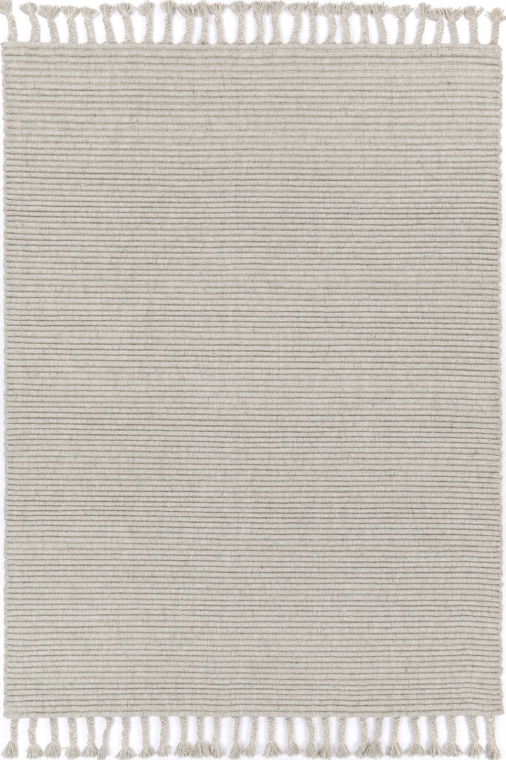 Goa Textured Wool Blend Grey Rug - DLB Furniture