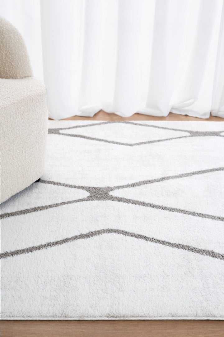 Grace Diamond Polyester Rug - GRAC06 - DLB Furniture
