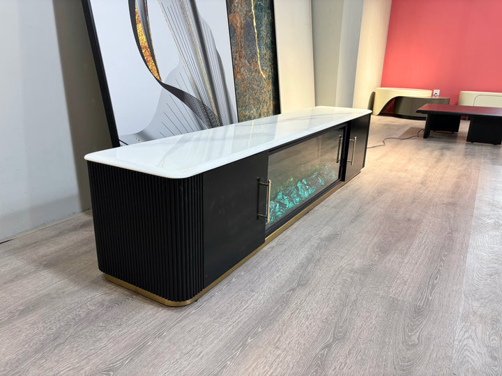 Arcadia Luxury TV Unit  Fireplace