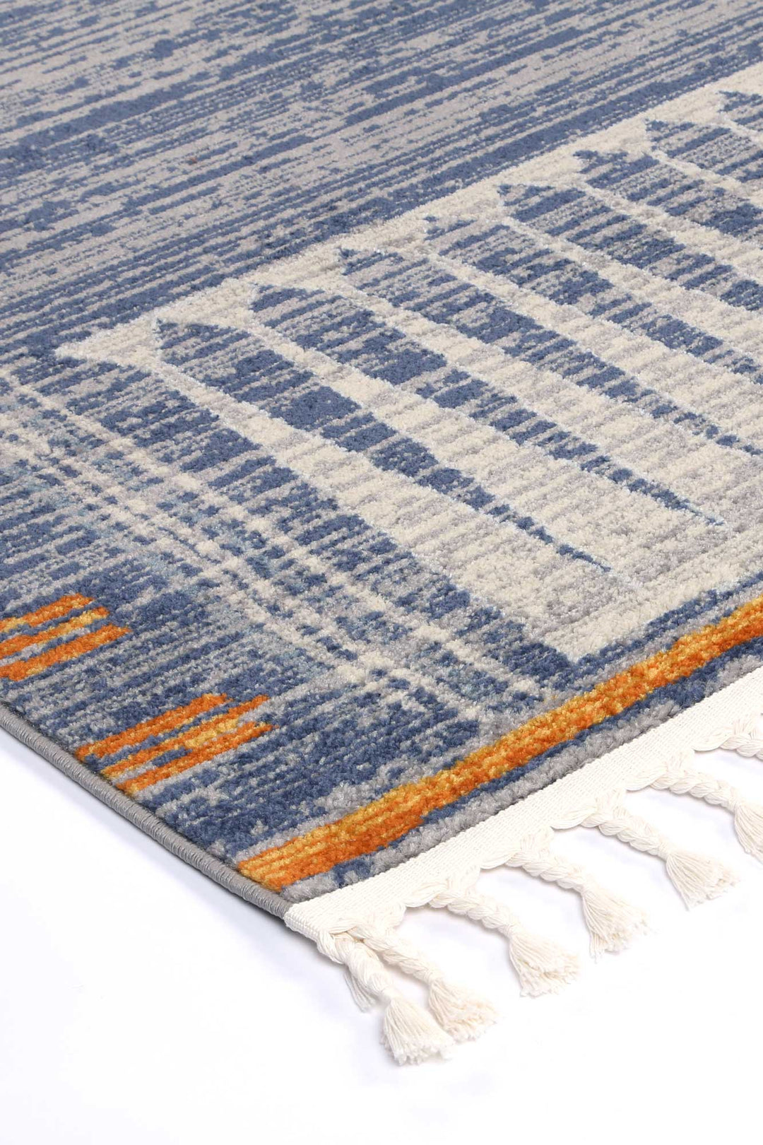 Inca Quito Blue Contemporary Rug - DLB Furniture