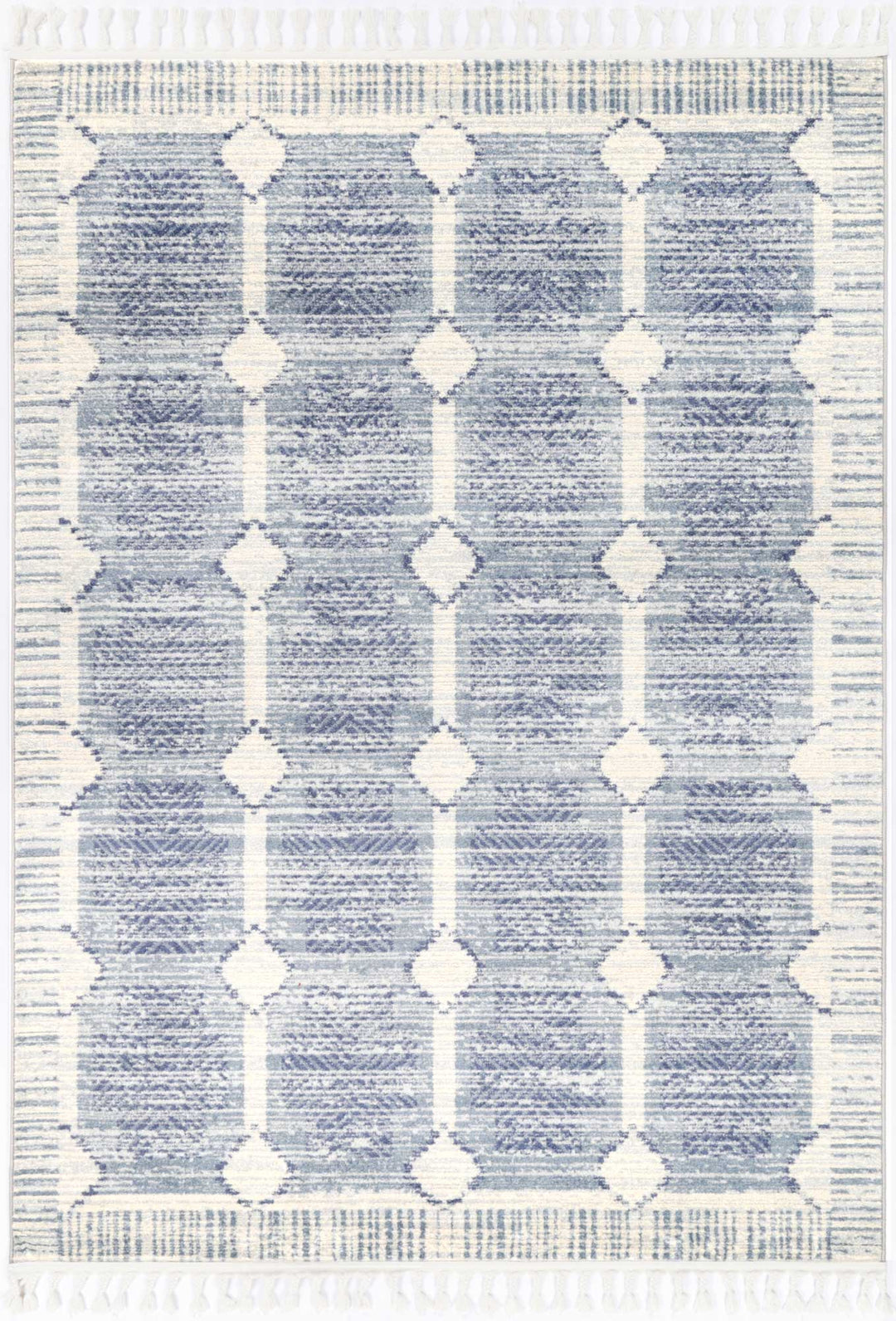 Inca Paria Blue Contemporary Rug - DLB Furniture