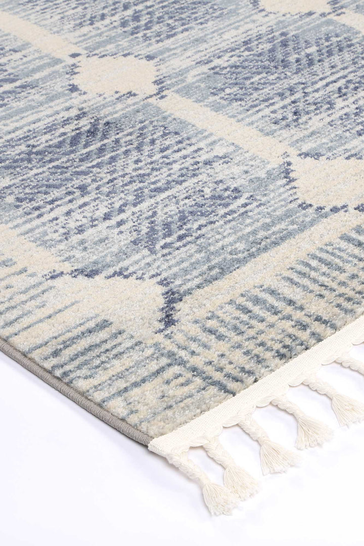 Inca Paria Blue Contemporary Rug - DLB Furniture