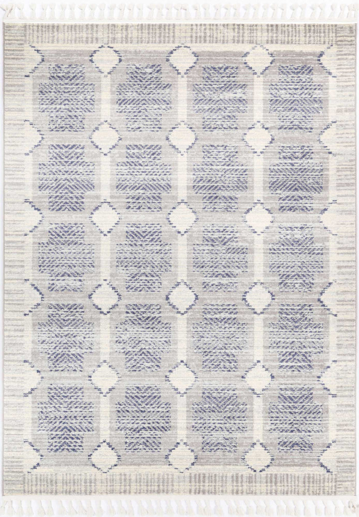 Inca Cuczo Blue Contemporary Rug - DLB Furniture