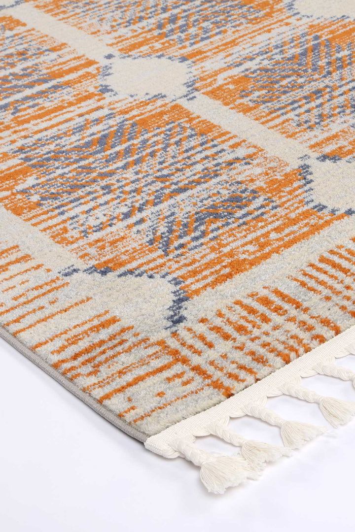 Inca Nasca Rust Contemporary Rug - DLB Furniture