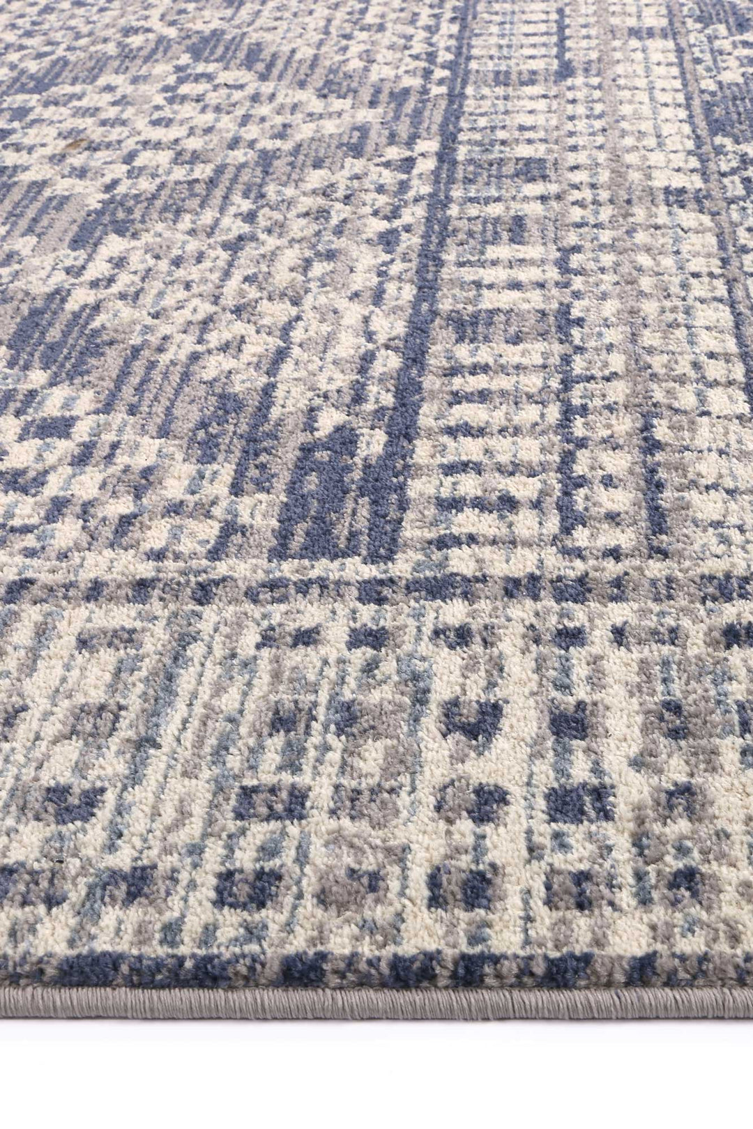 Inca Jauja Blue Contemporary Rug - DLB Furniture
