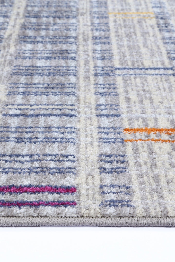 Inca Tilcara Blue Contemporary Rug - DLB Furniture