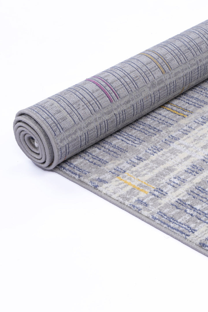 Inca Tilcara Blue Contemporary Rug - DLB Furniture