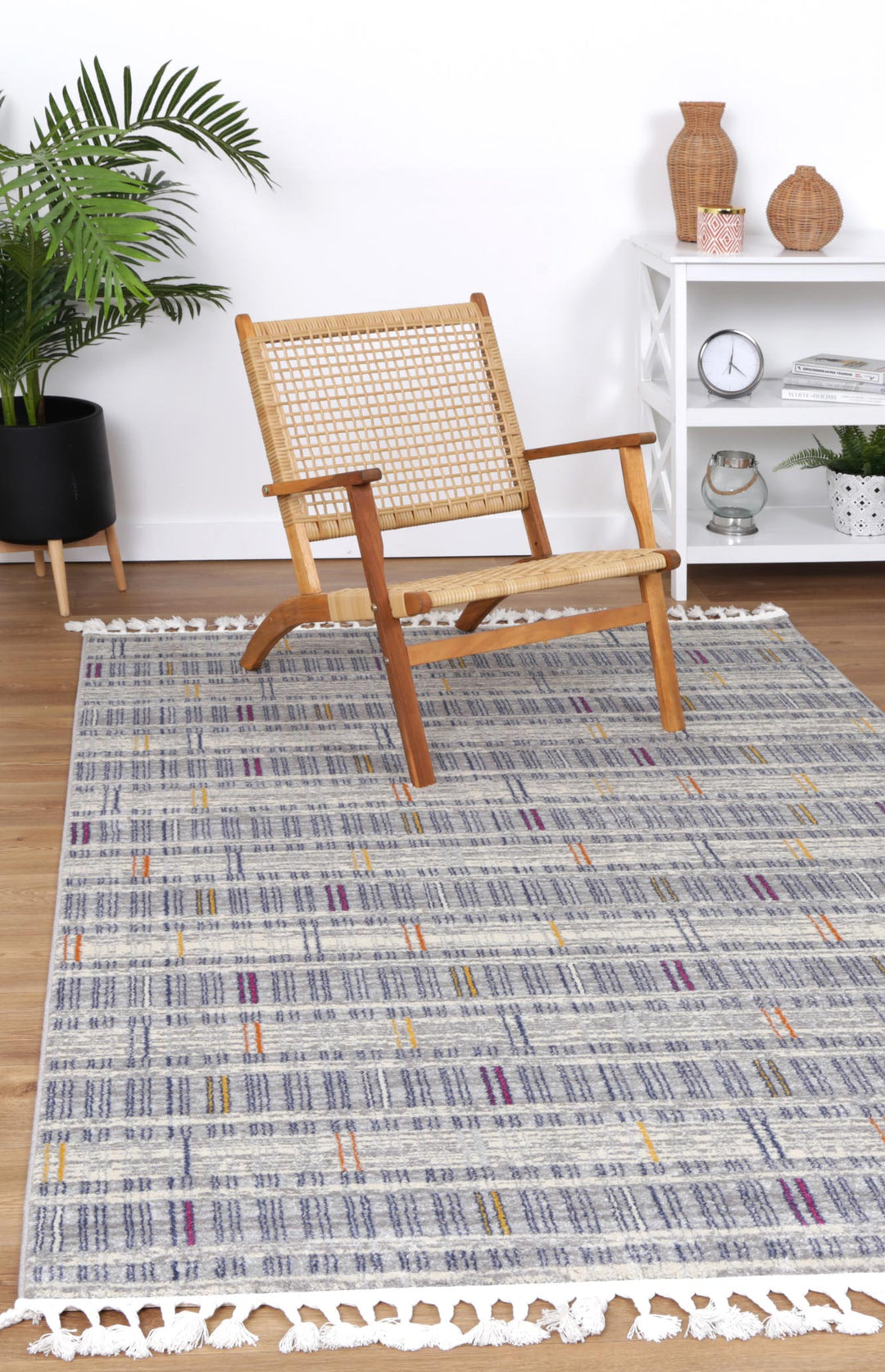 Inca Tilcara Blue Contemporary Rug - DLB Furniture