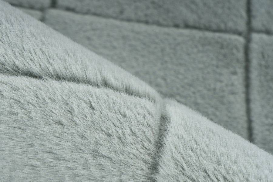 Impulse 600 Jade Very Soft Fluffy Diamond Rug - DLB Furniture