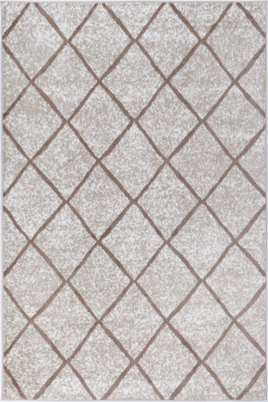 Kimberley Trellis Latte Contemporary Rug - DLB Furniture