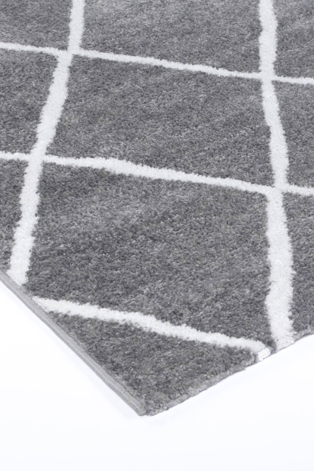 Kimberley Trellis Grey Contemporary Rug - DLB Furniture