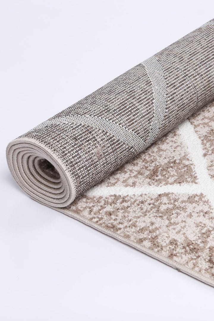 Kimberley Trellis Mocha Contemporary Rug - DLB Furniture