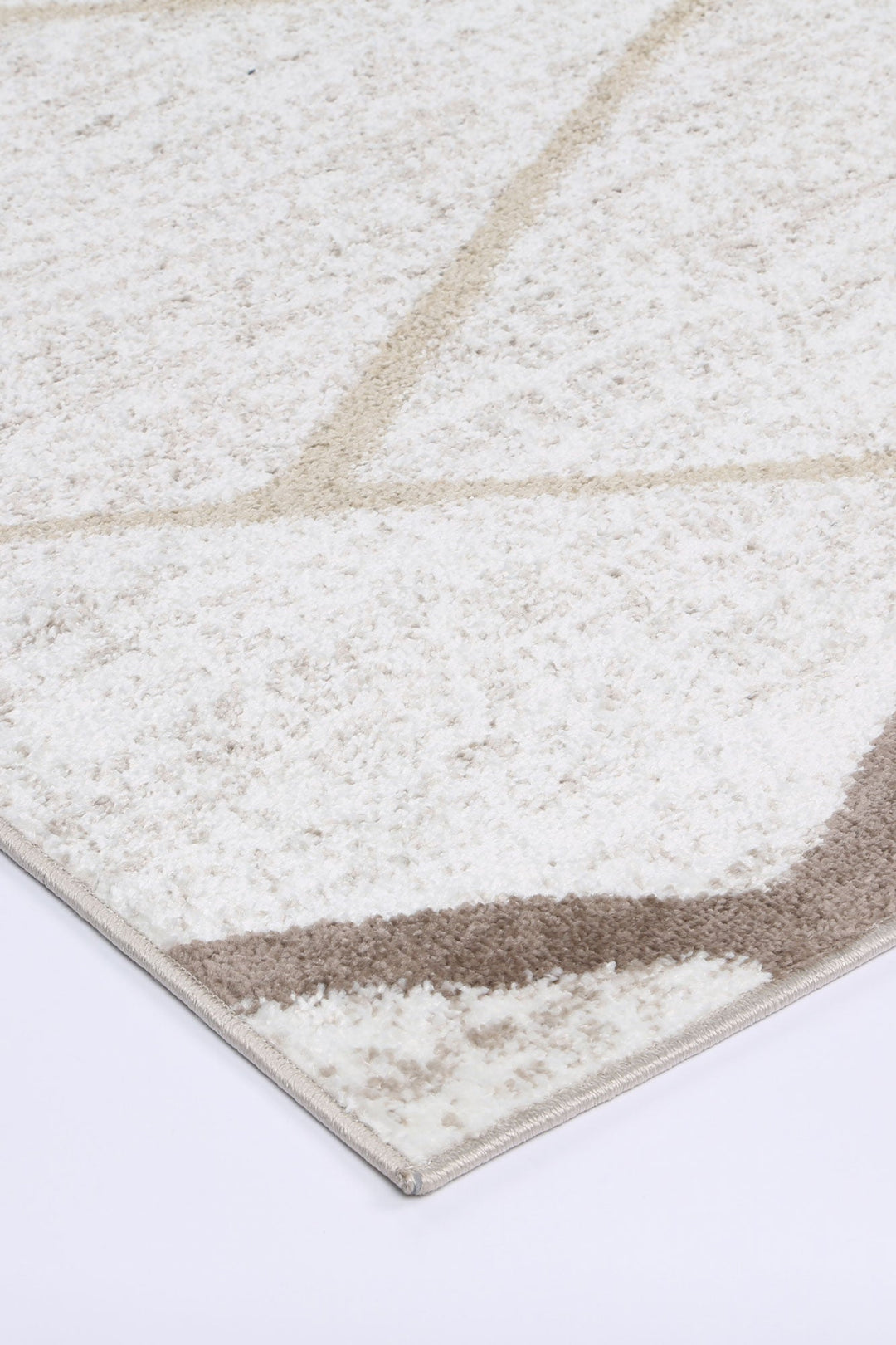 Kimberley Lattice Latte Contemporary Rug - DLB Furniture