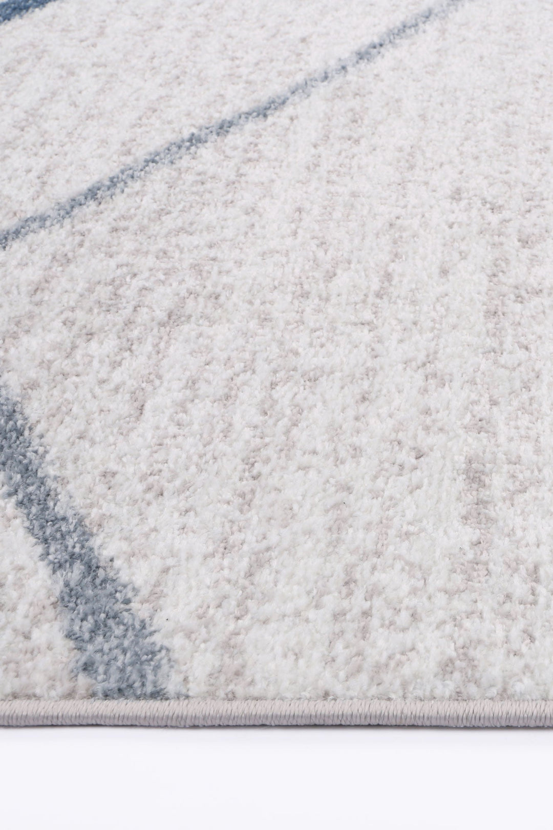 Kimberley Lattice Light Blue Contemporary Rug - DLB Furniture