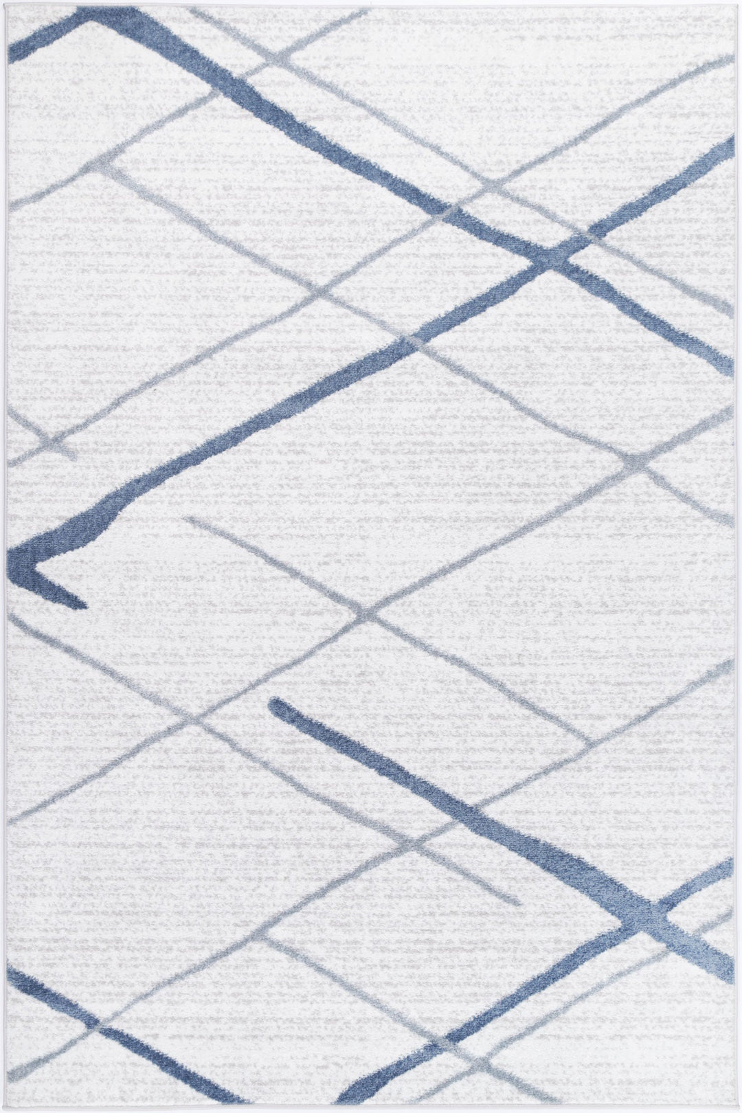 Kimberley Lattice Light Blue Contemporary Rug - DLB Furniture