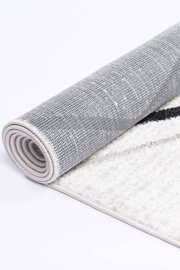 Kimberley Lattice Salt & Pepper Contemporary Rug - DLB Furniture