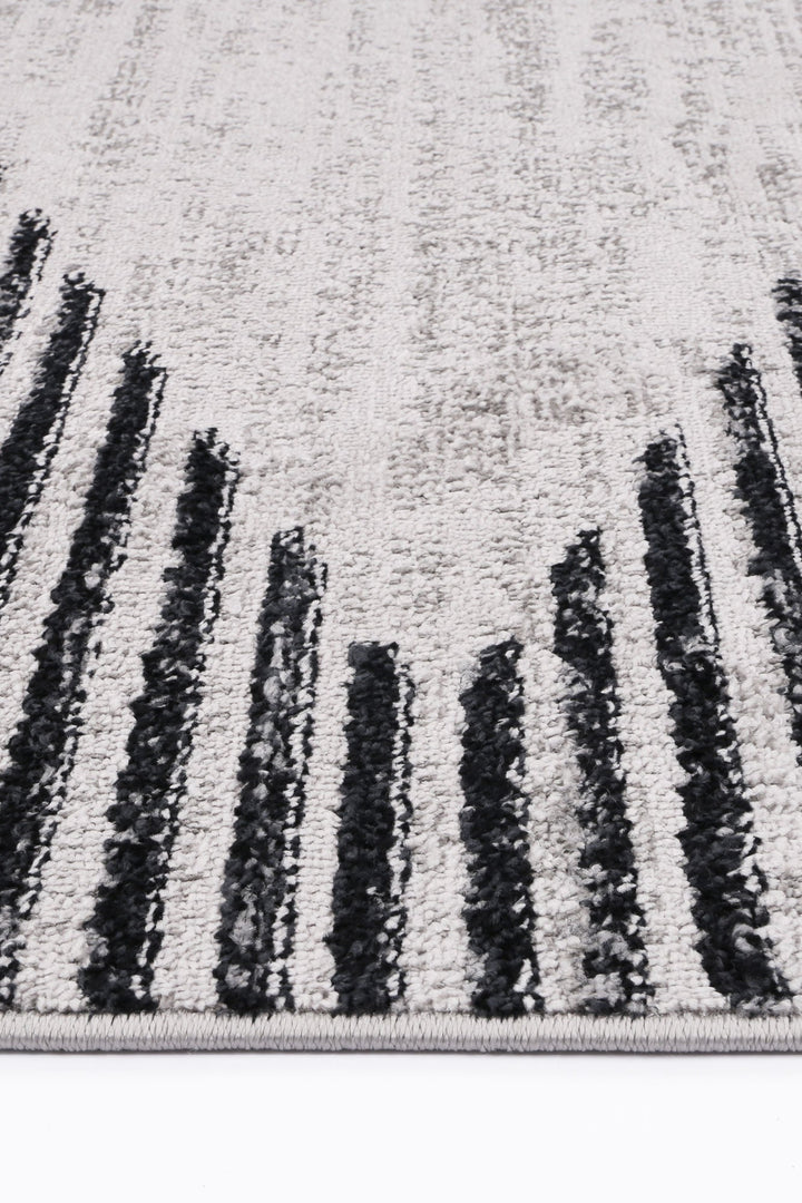 Kimberley Diamond Charcoal Contemporary Rug - DLB Furniture