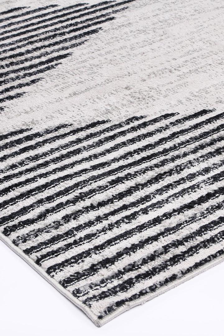 Kimberley Diamond Charcoal Contemporary Rug - DLB Furniture