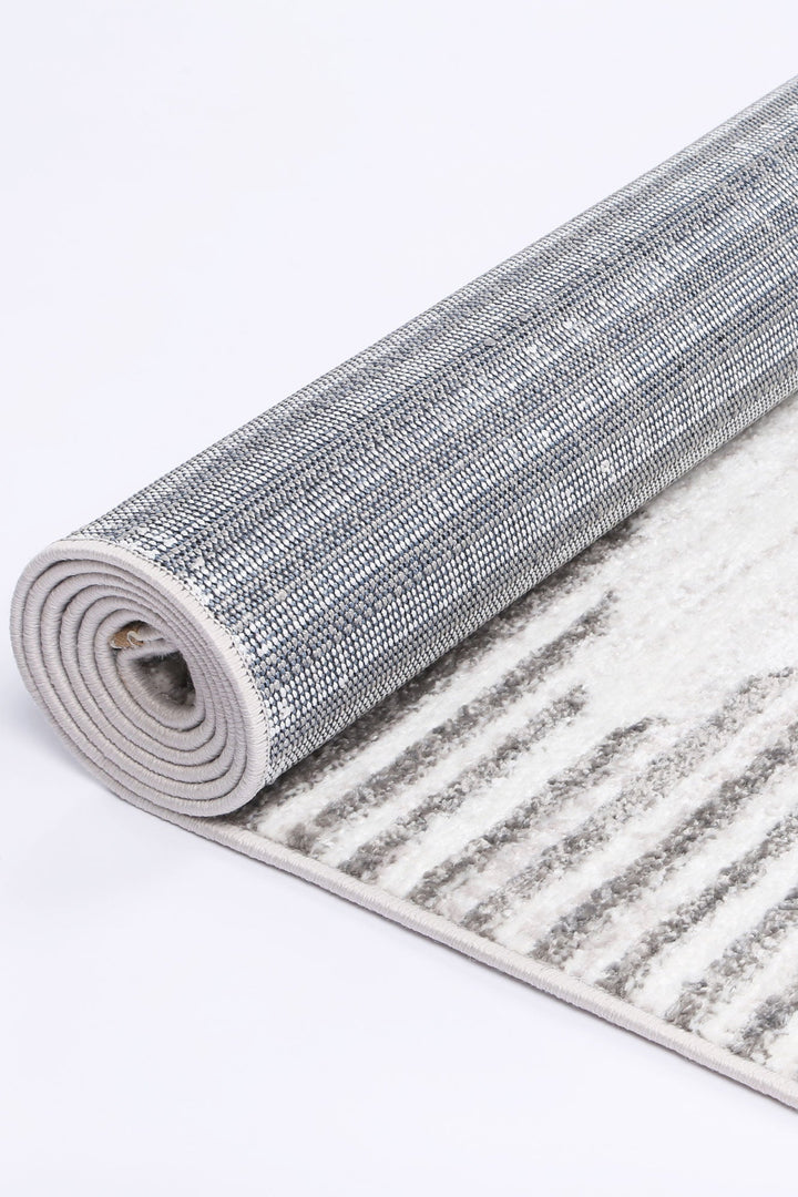 Kimberley Diamond Silver Contemporary Rug - DLB Furniture