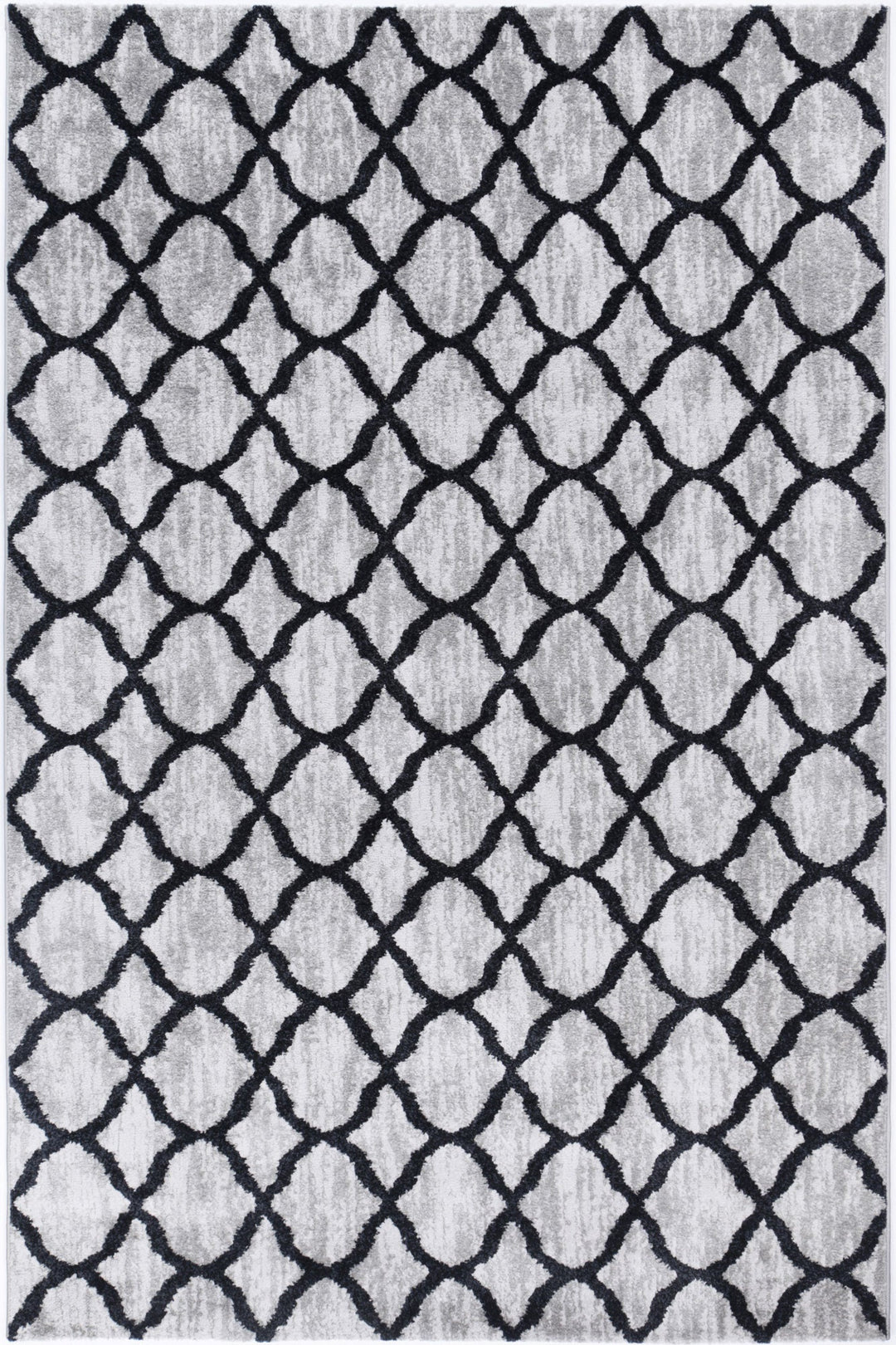 Kimberley Repeat Charcoal Contemporary Rug - DLB Furniture