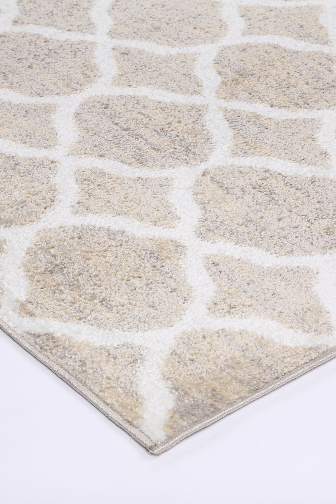 Kimberley Repeat Latte Contemporary Rug - DLB Furniture