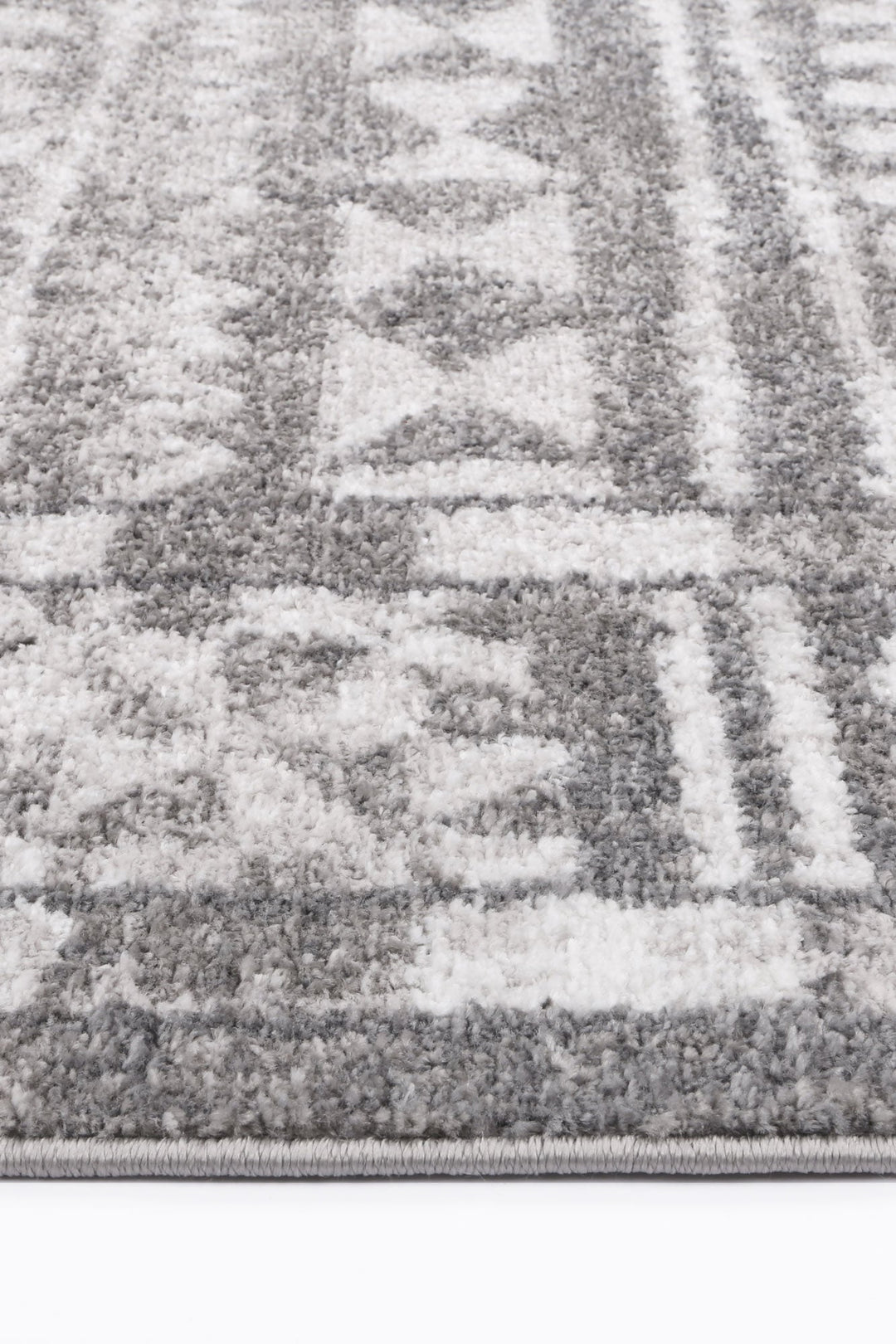 Kimberley Aztec Grey Contemporary Rug - DLB Furniture