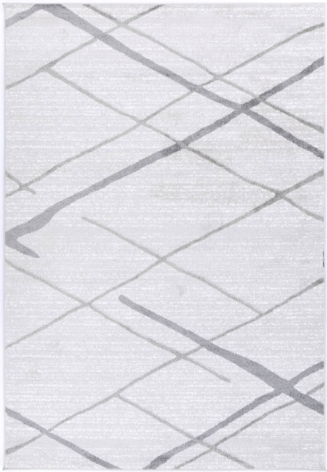 Kimberley Lattice Silver Contemporary Rug - DLB Furniture