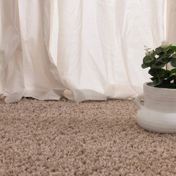 Florence Shaggy Light Beige - DLB Furniture