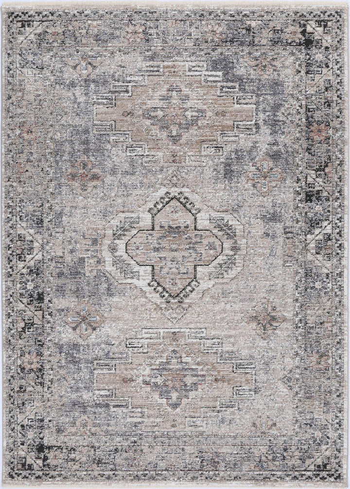 Maryland Derbent Ash Traditional Soft Rug - M01