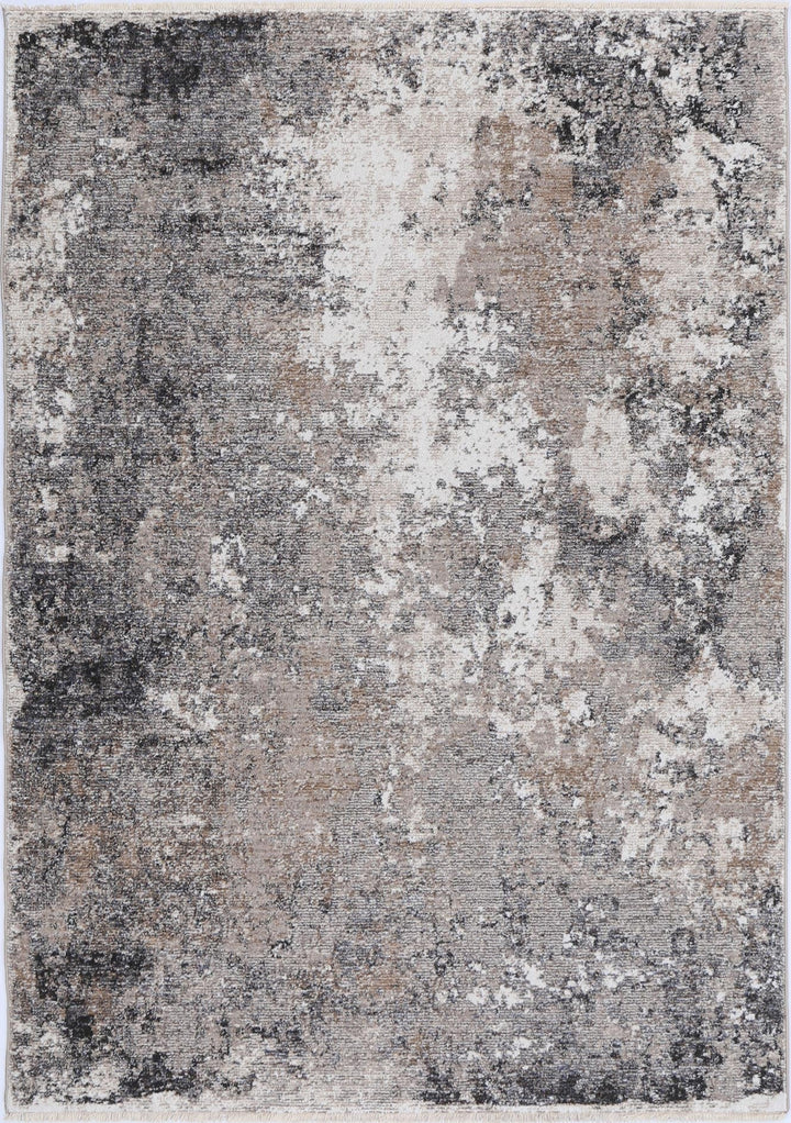 Maryland Mosoel Ash Abstract Soft Rug - M07