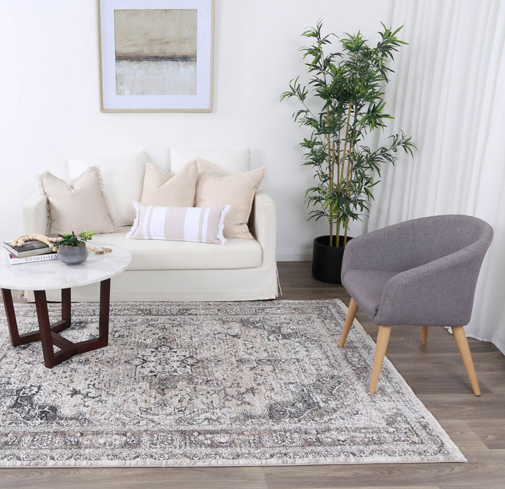 Maryland Samarkad Ash Traditional Soft Rug - M18