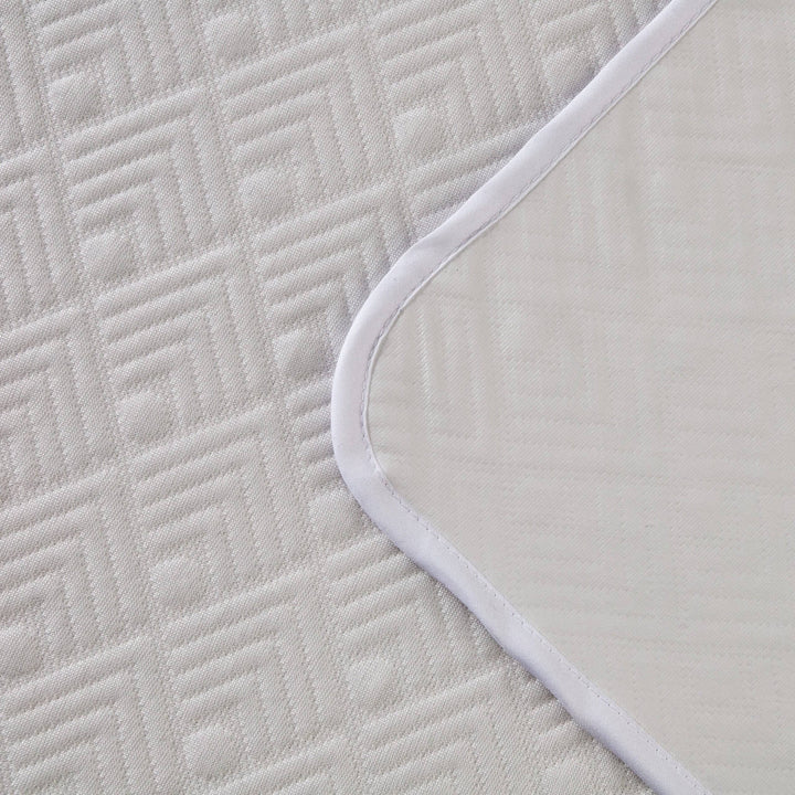King Waterproof Mattress Protector Tencel Fabric White King