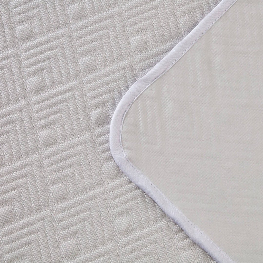 Waterproof Mattress Protector Tencel Fabric White Double - Easy Home Furniture