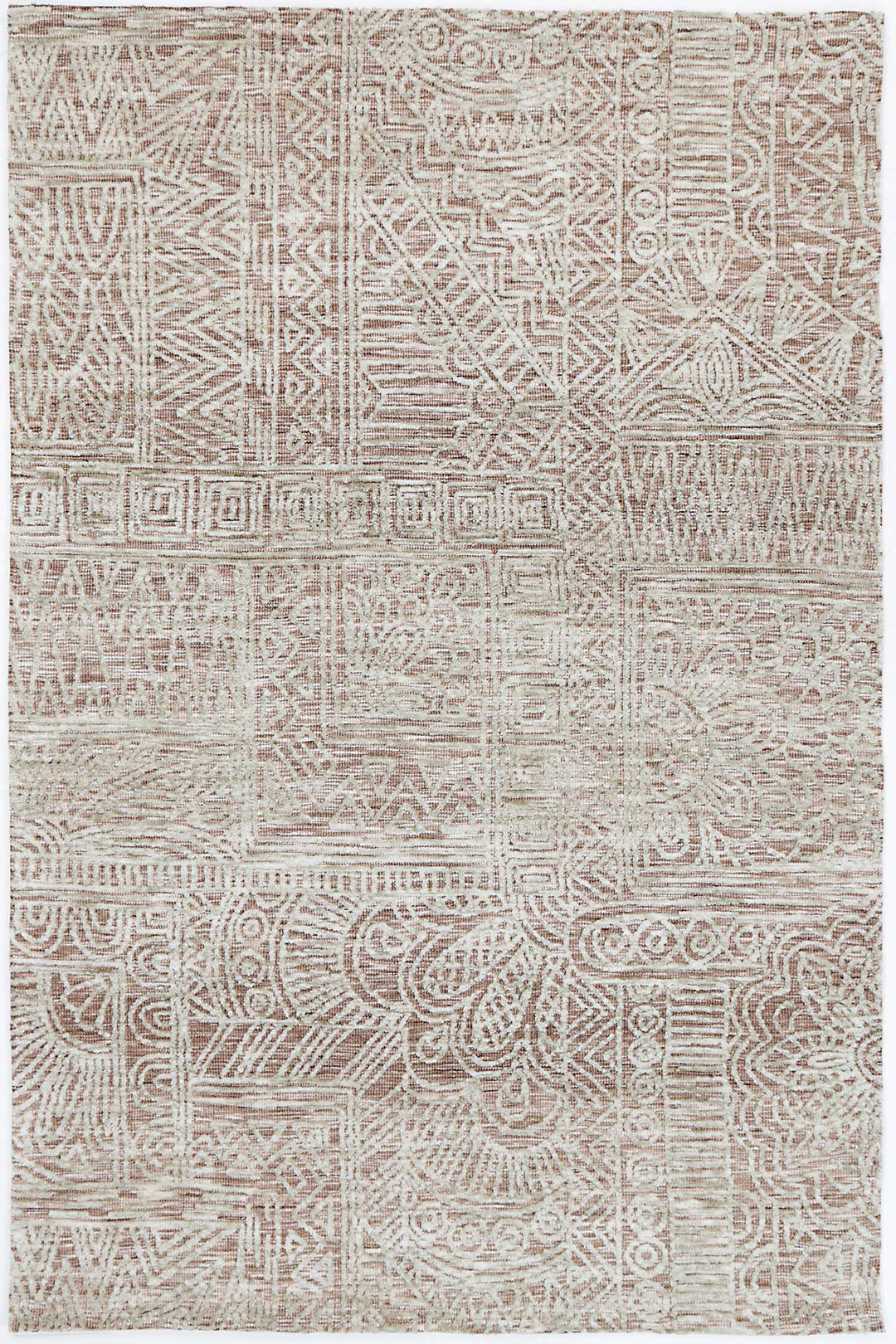 Amritsar Newburg Rust Tribal Rug - DLB Furniture