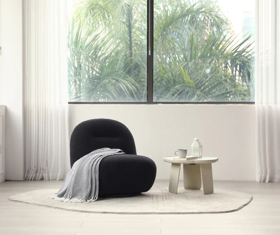 Mars Swivel Chair - Black