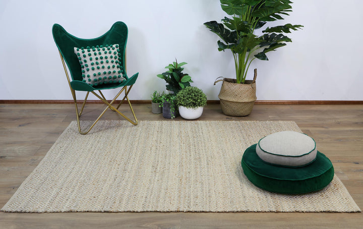 Oslo Natural Jute Flatweave Rug - DLB Furniture