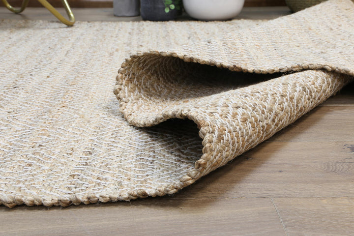 Oslo Natural Jute Flatweave Rug - DLB Furniture