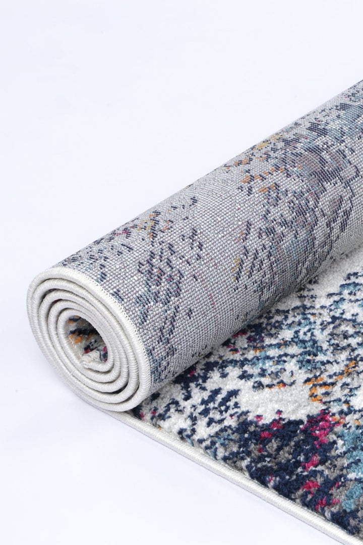 Provence Sunwashed Cream & Light Grey Abstract Rug - DLB Furniture