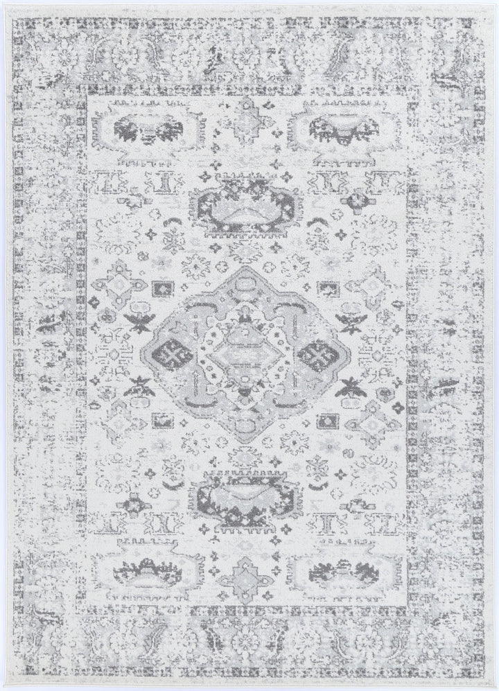 Provence Trellis Cream & Light Grey Rug - DLB Furniture