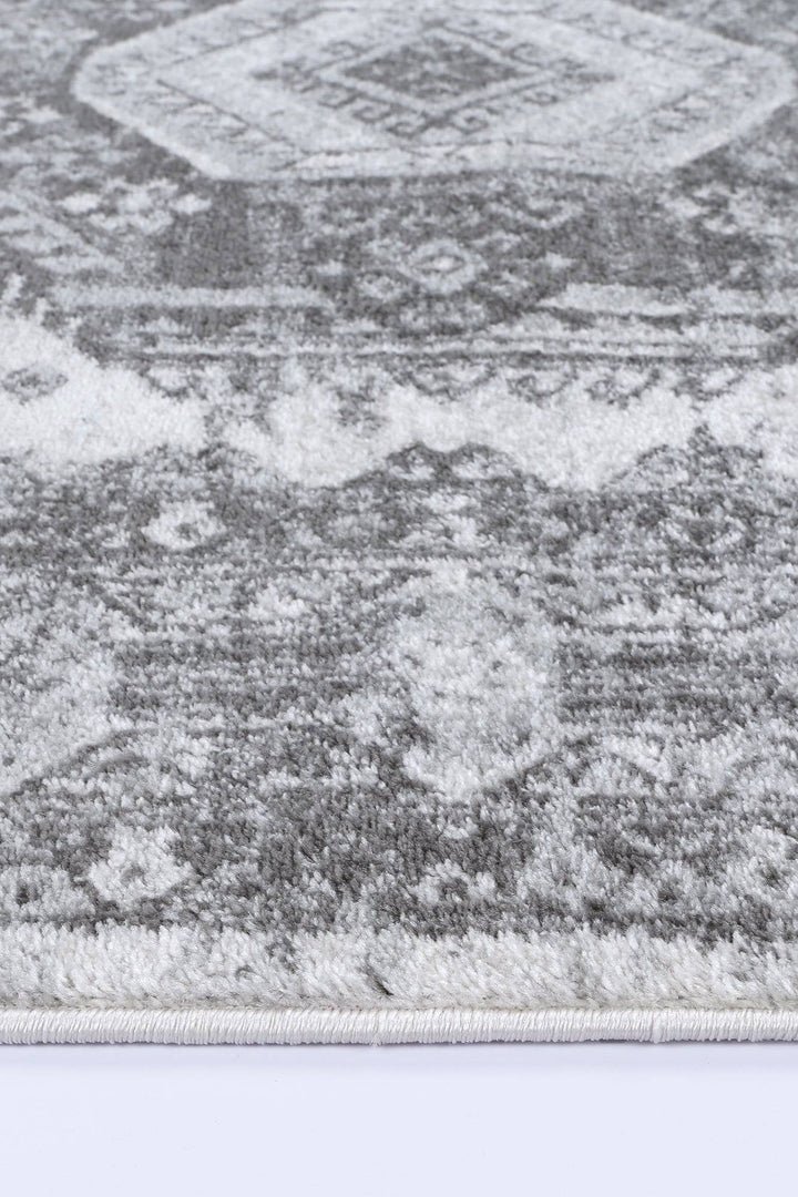 Provence Azure Cream & Grey Rug - DLB Furniture