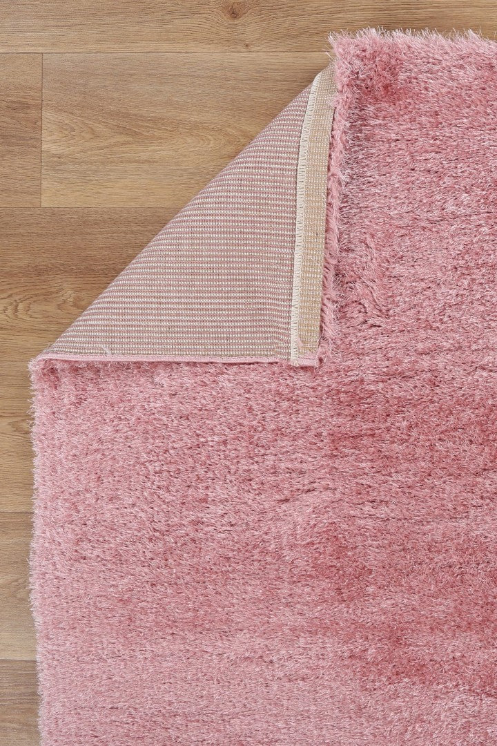 Puffy Soft Shag Pink Rug - DLB Furniture