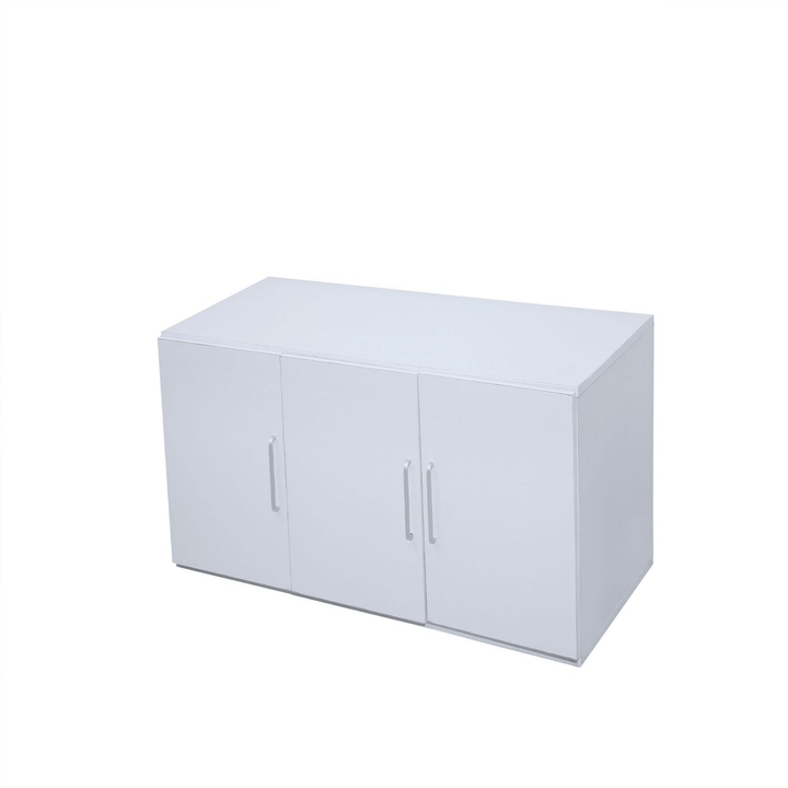 Dia Wardrobe Topper Cabinets White - Easy Home Furniture