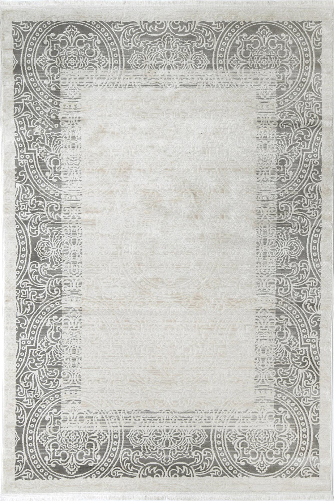 Rapsody Bach Ash Contemporary Rug - DLB Furniture